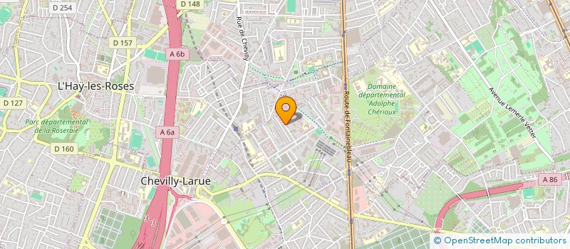 localisation de l'entreprise MONSIEUR GHENADIE URSU  CHEVILLY-LARUE