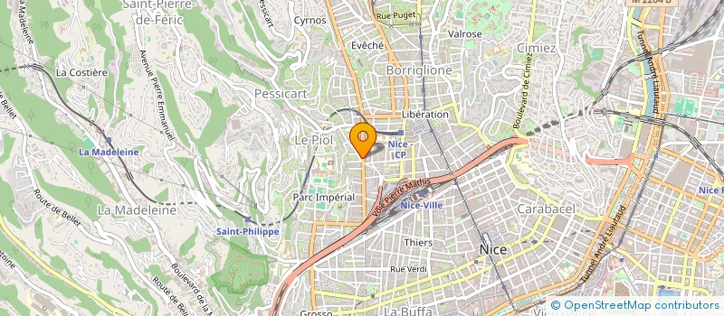 localisation de l'entreprise MONSIEUR GHENADIE VRABIE  CANNES