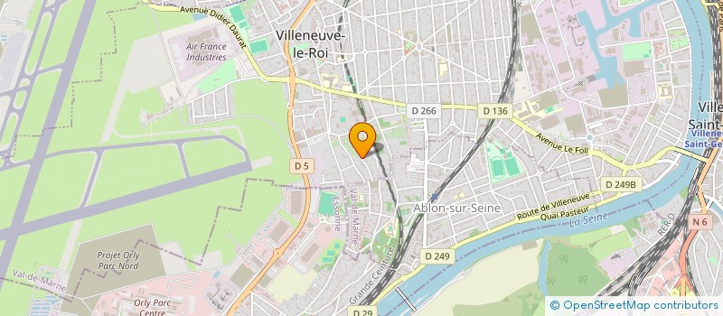 localisation de l'entreprise MONSIEUR GHENNADII MUNTEAN à VILLENEUVE-LE-ROI