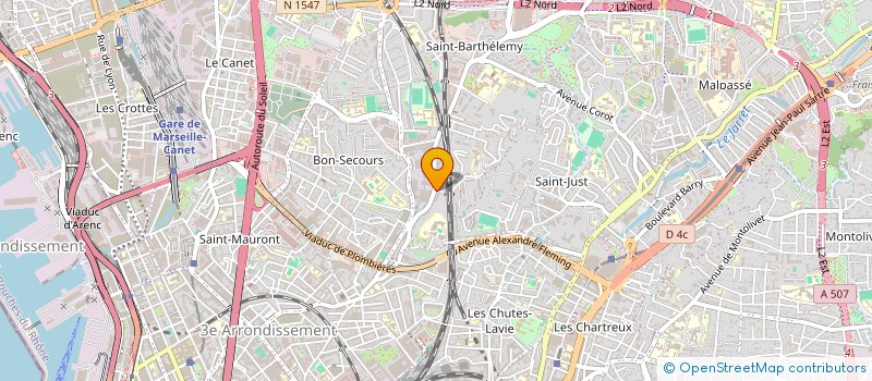 localisation de l'entreprise MONSIEUR GHEORGHE ADAM à MARSEILLE