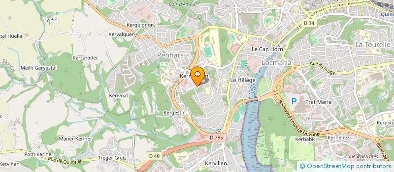 localisation de l'entreprise MONSIEUR GHEORGHE ANTONE à QUIMPER