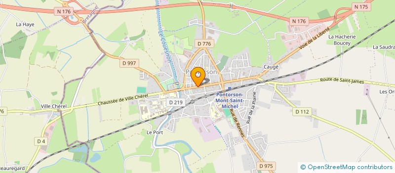 localisation de l'entreprise MONSIEUR GHEORGHE BALOG  PONTORSON