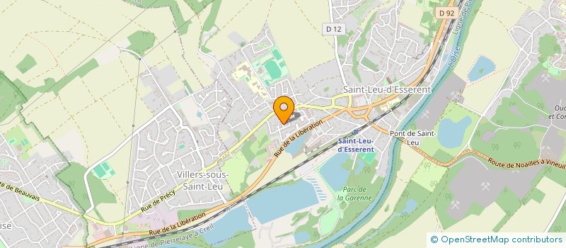 localisation de l'entreprise MONSIEUR GHEORGHE BATEREANU  SAINT-LEU-D'ESSERENT