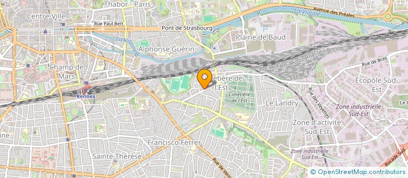 localisation de l'entreprise MONSIEUR GHEORGHE BESCHIERU  RENNES