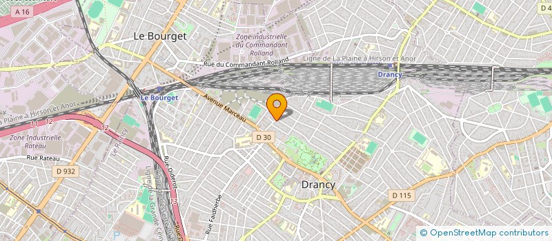 localisation de l'entreprise MONSIEUR GHEORGHE BIRTOC à DRANCY