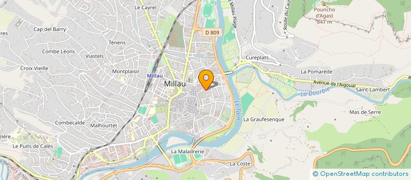 localisation de l'entreprise MONSIEUR GHEORGHE BOBOC à MILLAU