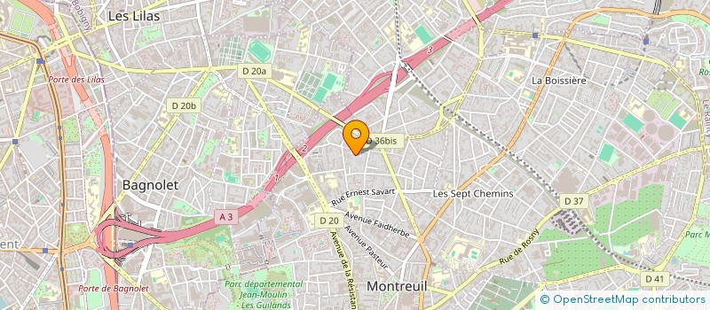 localisation de l'entreprise MONSIEUR GHEORGHE BOTIS à MONTREUIL
