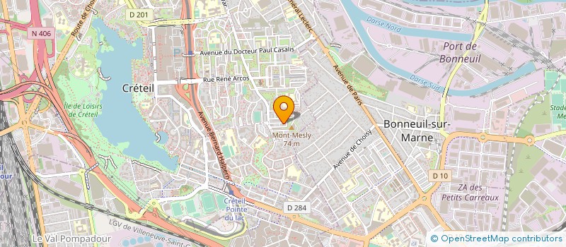 localisation de l'entreprise MONSIEUR GHEORGHE BOTNARI  CRETEIL