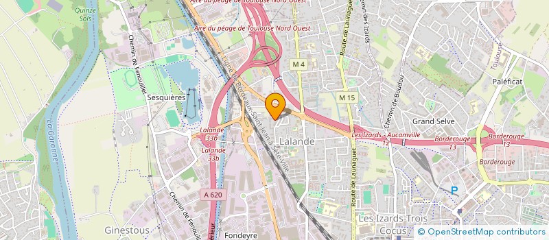 localisation de l'entreprise MONSIEUR GHEORGHE BUIE  TOULOUSE