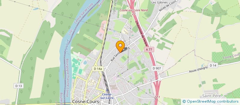 localisation de l'entreprise MONSIEUR GHEORGHE BUJAC à COSNE-COURS-SUR-LOIRE
