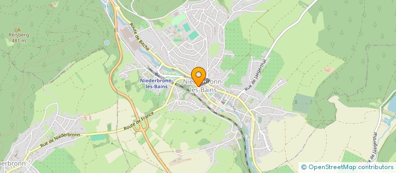 localisation de l'entreprise MONSIEUR GHEORGHE BUJOR  NIEDERBRONN-LES-BAINS