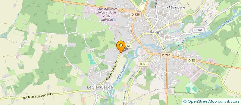 localisation de l'entreprise MONSIEUR GHEORGHE BURA à BAUGE-EN-ANJOU