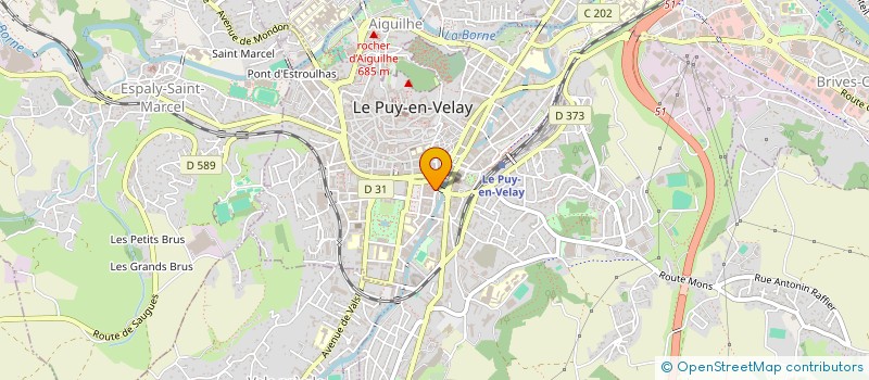 localisation de l'entreprise MONSIEUR GHEORGHE CARACIUC  LE PUY-EN-VELAY