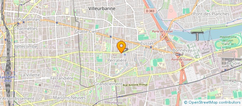 localisation de l'entreprise MONSIEUR GHEORGHE CAZACLIU  VILLEURBANNE