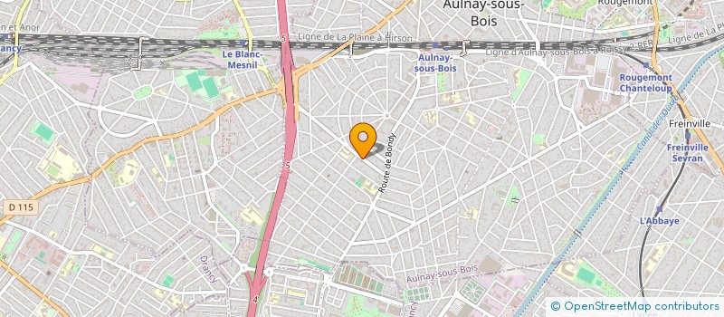 localisation de l'entreprise MONSIEUR GHEORGHE CIORICI à AULNAY-SOUS-BOIS