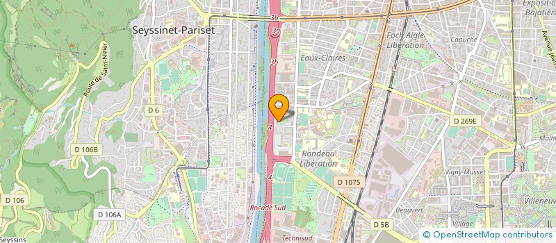 localisation de l'entreprise MONSIEUR GHEORGHE CLAUDIU BERKI à GRENOBLE