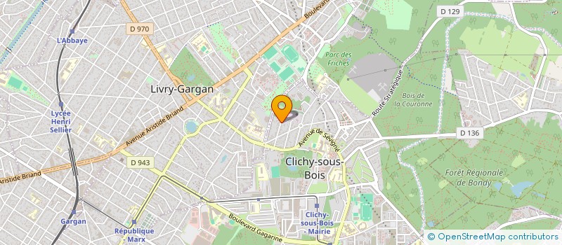 localisation de l'entreprise MONSIEUR GHEORGHE CODRE à CLICHY-SOUS-BOIS