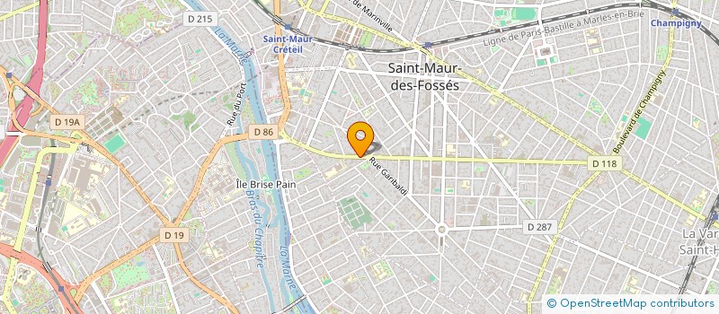 localisation de l'entreprise MONSIEUR GHEORGHE COROI à SAINT-MAUR-DES-FOSSES