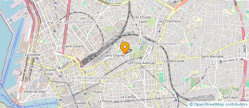 localisation de l'entreprise MONSIEUR GHEORGHE-COSMIN SPINU  MARSEILLE