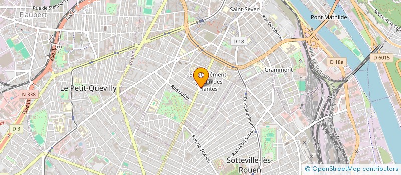 localisation de l'entreprise MONSIEUR GHEORGHE CRISTEA  ROUEN