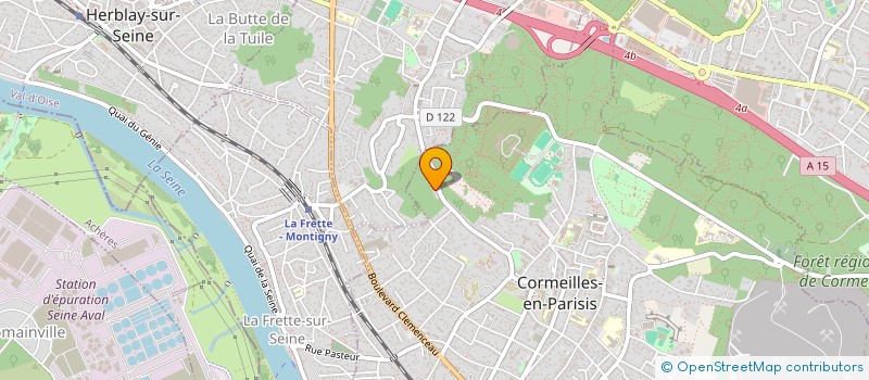 localisation de l'entreprise MONSIEUR GHEORGHE CRISTESCU  CORMEILLES-EN-PARISIS