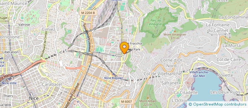 localisation de l'entreprise MONSIEUR GHEORGHE-CRISTIAN NICOLAE  NICE