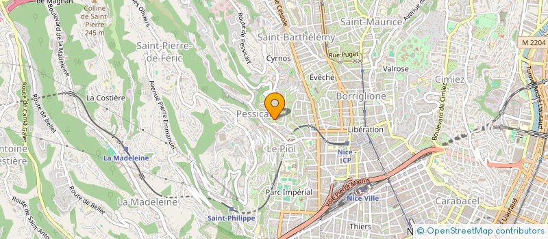 localisation de l'entreprise MONSIEUR GHEORGHE CURICHERU  NICE