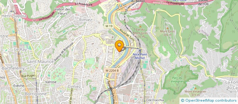 localisation de l'entreprise MONSIEUR GHEORGHE DARII  NICE