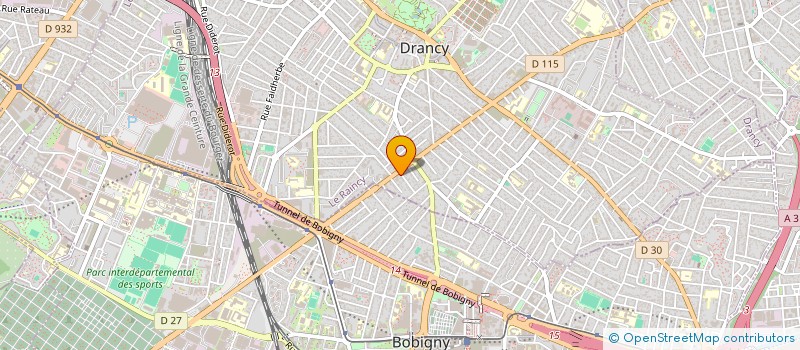 localisation de l'entreprise MONSIEUR GHEORGHE DIMITRIU à DRANCY