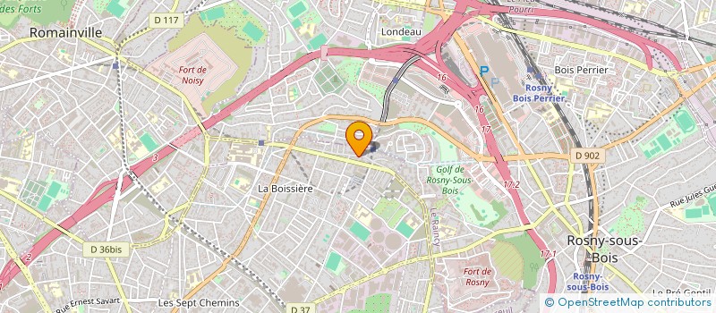 localisation de l'entreprise MONSIEUR GHEORGHE DODI à MONTREUIL