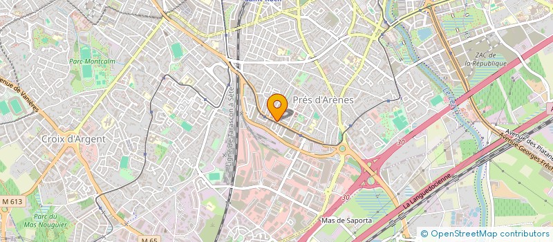 localisation de l'entreprise MONSIEUR GHEORGHE DOLDORAN à MONTPELLIER