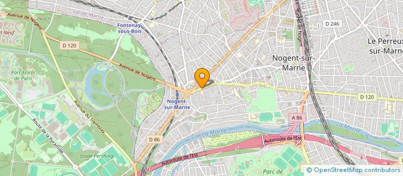 localisation de l'entreprise MONSIEUR GHEORGHE DORLE  NOGENT-SUR-MARNE