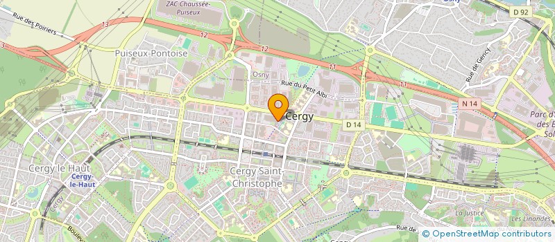 localisation de l'entreprise MONSIEUR GHEORGHE DRAGOI  CERGY