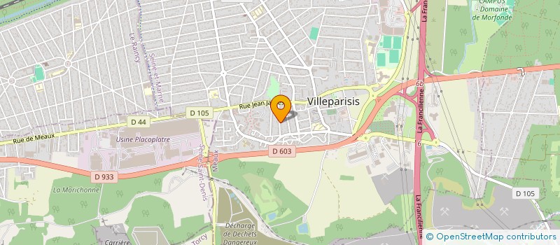 localisation de l'entreprise MONSIEUR GHEORGHE FEDORUTA  VILLEPARISIS