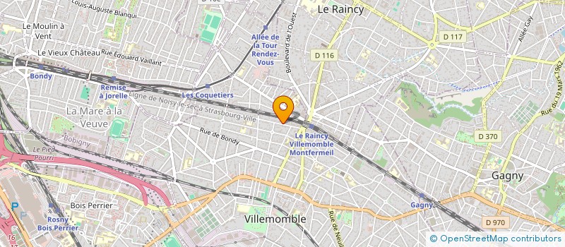 localisation de l'entreprise MONSIEUR GHEORGHE FINTA  VILLEMOMBLE