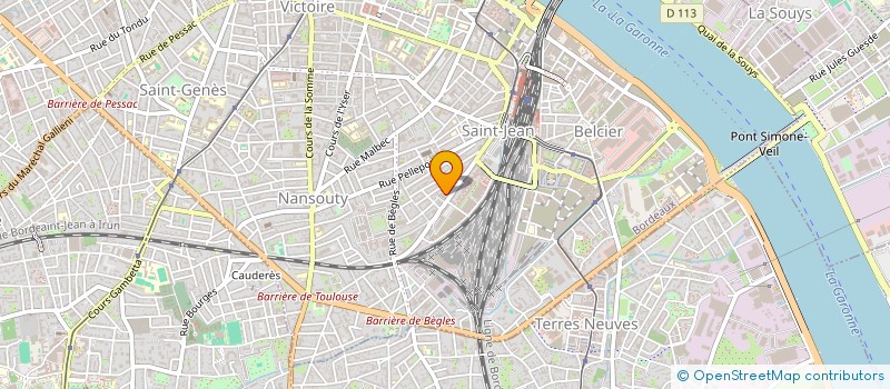 localisation de l'entreprise MONSIEUR GHEORGHE FIODOROV  BORDEAUX