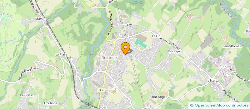 localisation de l'entreprise MONSIEUR GHEORGHE FLOREA à REIGNIER-ESERY
