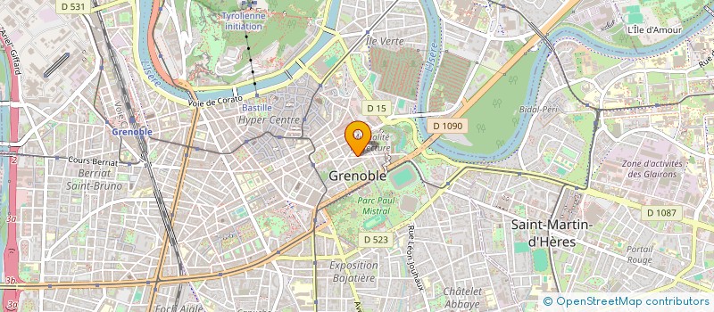 localisation de l'entreprise MONSIEUR GHEORGHE GAJI  GRENOBLE