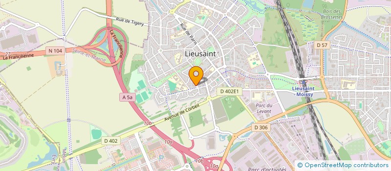 localisation de l'entreprise MONSIEUR GHEORGHE GOLEAC  LIEUSAINT