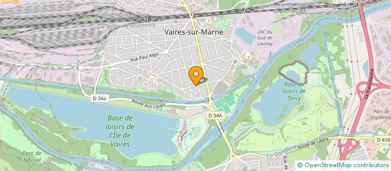 localisation de l'entreprise MONSIEUR GHEORGHE HRITCAN à VAIRES-SUR-MARNE