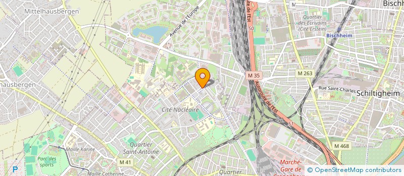 localisation de l'entreprise MONSIEUR GHEORGHE IORDAN à STRASBOURG