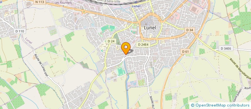 localisation de l'entreprise MONSIEUR GHEORGHE IOSIF  LUNEL