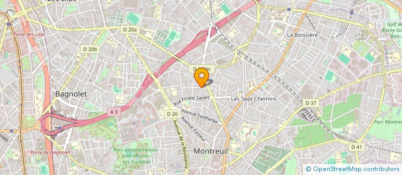 localisation de l'entreprise MONSIEUR GHEORGHE-IRINEL ANICA à MONTREUIL