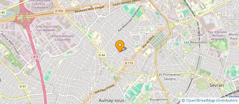 localisation de l'entreprise MONSIEUR GHEORGHE JOSU à AULNAY-SOUS-BOIS