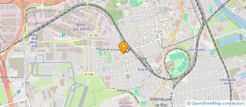 localisation de l'entreprise MONSIEUR GHEORGHE MACOVEI  ORLY