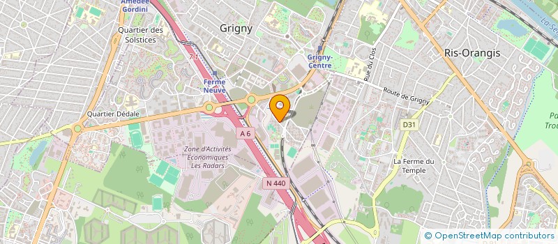 localisation de l'entreprise MONSIEUR GHEORGHE MEAUN à GRIGNY
