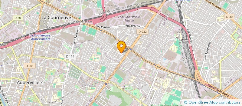 localisation de l'entreprise MONSIEUR GHEORGHE MOIS à LA COURNEUVE