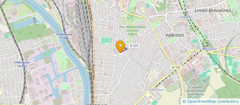 localisation de l'entreprise MONSIEUR GHEORGHE MOTRICALA  VILLENEUVE-SAINT-GEORGES