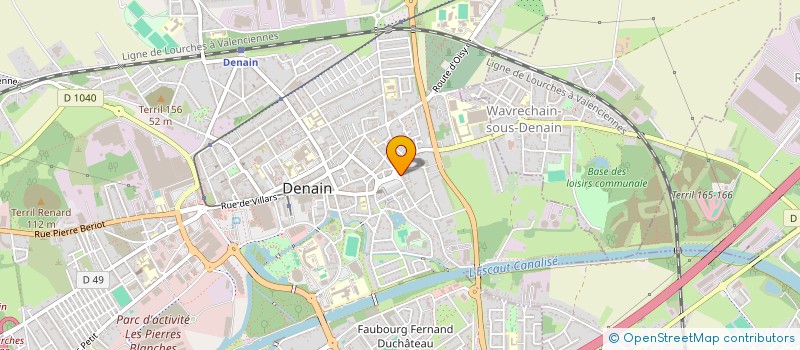 localisation de l'entreprise MONSIEUR GHEORGHE NOVAC  DENAIN