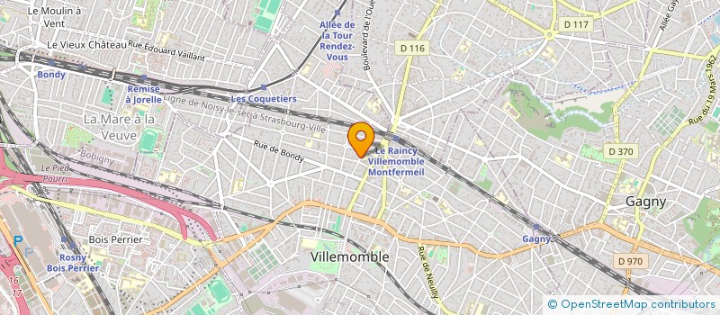 localisation de l'entreprise MONSIEUR GHEORGHE PASAILA  VILLEMOMBLE